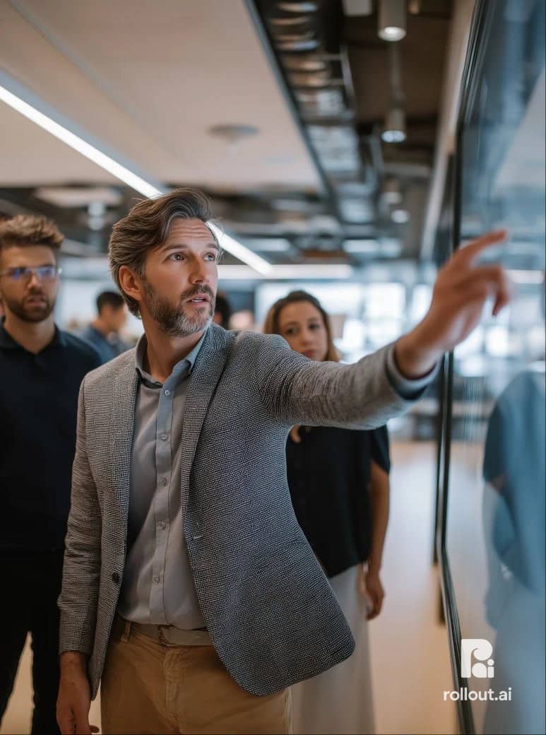 Visual representation of Power BI transforming complex data into clear, actionable insights for informed decision-making.